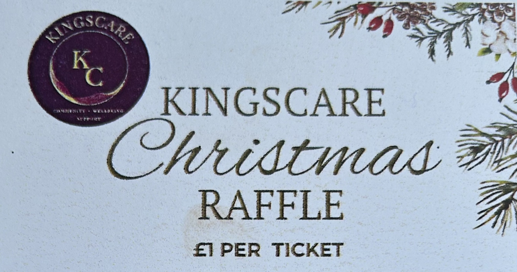 KINGSCARE Christmas Raffle